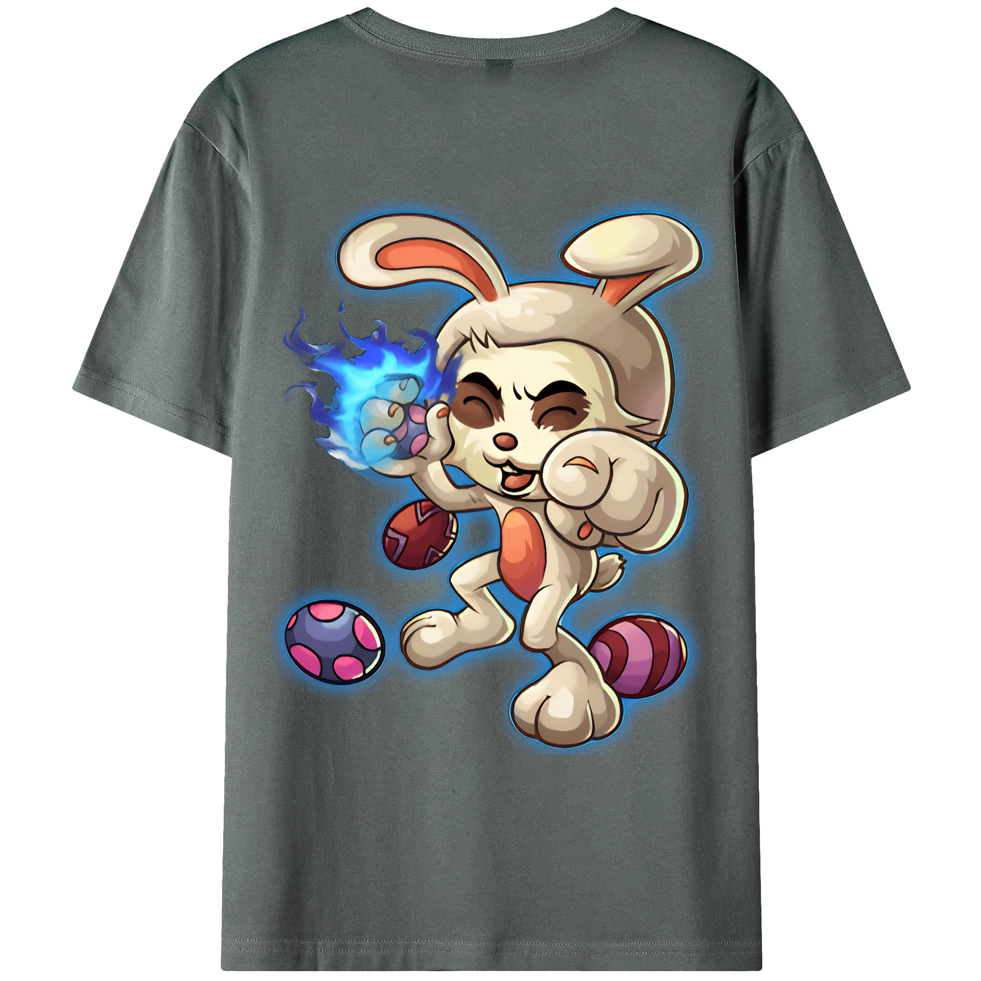 （画像用） リーグ・オブ・レジェンド League of Legends LOL 綿100％ メンズ半袖Tシャツ（バックプリント） 通気性